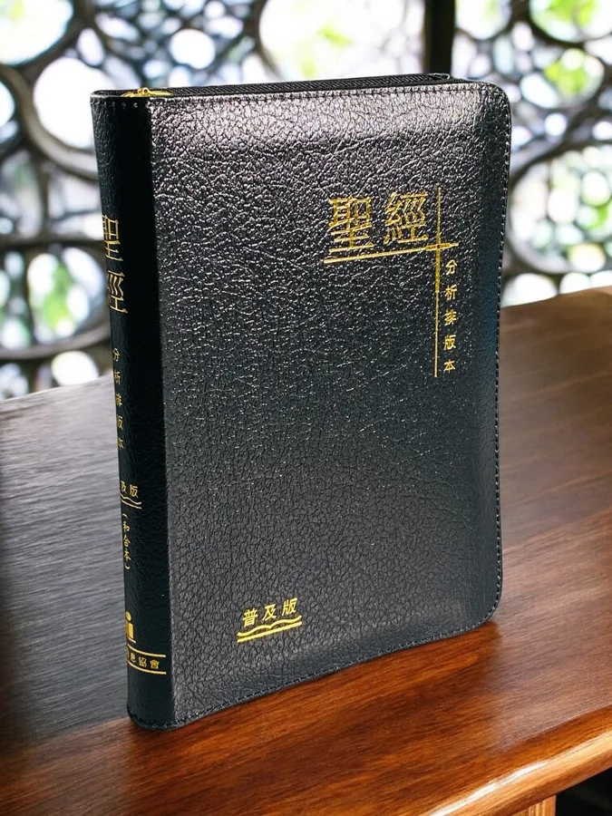 基道BOOKFINDER - 聖經分析排版本．普及版．真皮拉鍊
