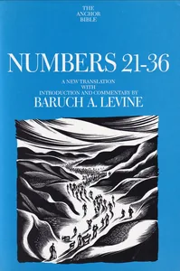 Numbers 21-36 (Anchor Bible, Vol. 4B)